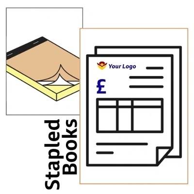  John Brailsford Printers Carbonless Ncr Paper Forms Stapled Books