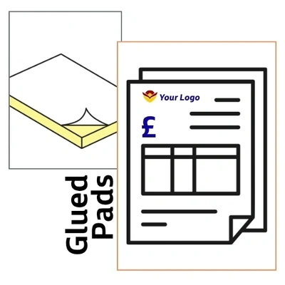  John Brailsford Printers Carbonless Ncr Paper Forms Glued Pads