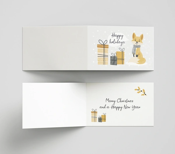 Folded Gift Cards