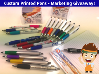 Custom Printed Pens - The Perfect Marketing Giveaway!