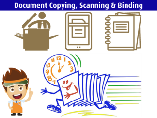 ~ Same Day ~ Super & Everyday Value Service ~ Document Copying, Scanning & Binding