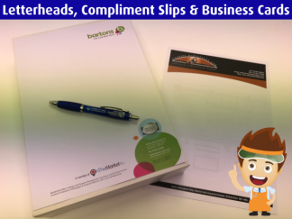 ~ Same Day ~ Super & Everyday Value Service ~ Letterheads, Compliment Slips & Business Cards