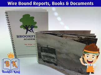 Wire Bound Reports, Books & Documents