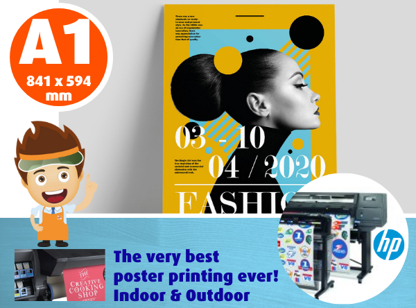 A1 Posters - Indoors & Outdoors - John Brailsford Printers