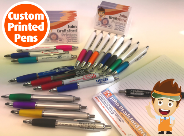 Custom Printed Pens - The Perfect Marketing Giveaway - John Brailsford Printers
