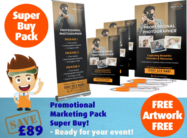 Promotional Marketing Pack - Super Buy - Save £89