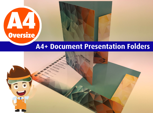 A4+ Oversize Document Presentation Folders